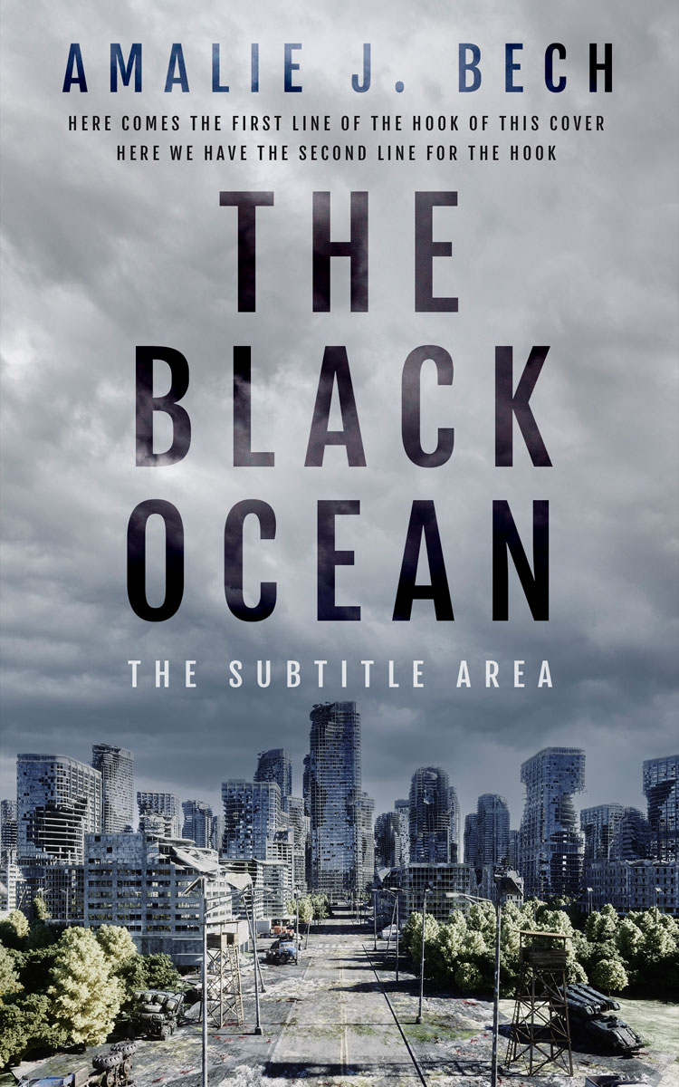 2D view of Premade Apocalyptica Book Cover - Bombay