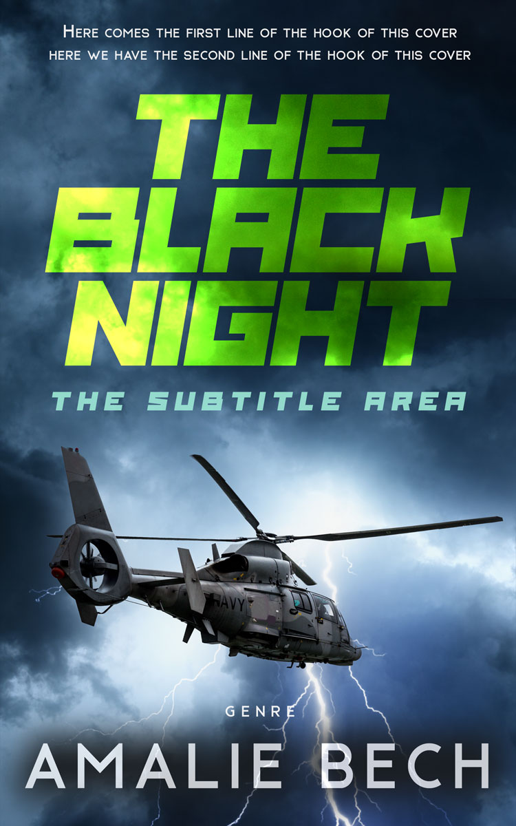 2D view of Premade Mystery & Thriller & Suspense Book Cover - Pickled Bluewood