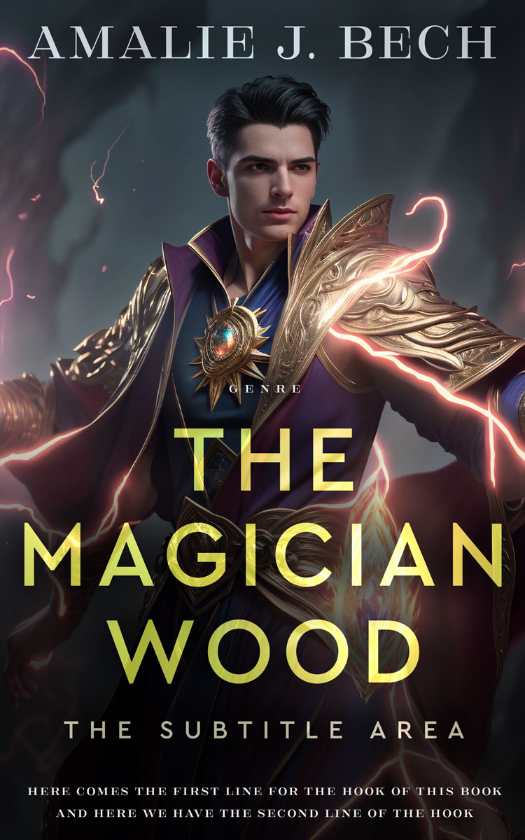 2D view of Premade Fantasy Book Cover - Baltic Sea