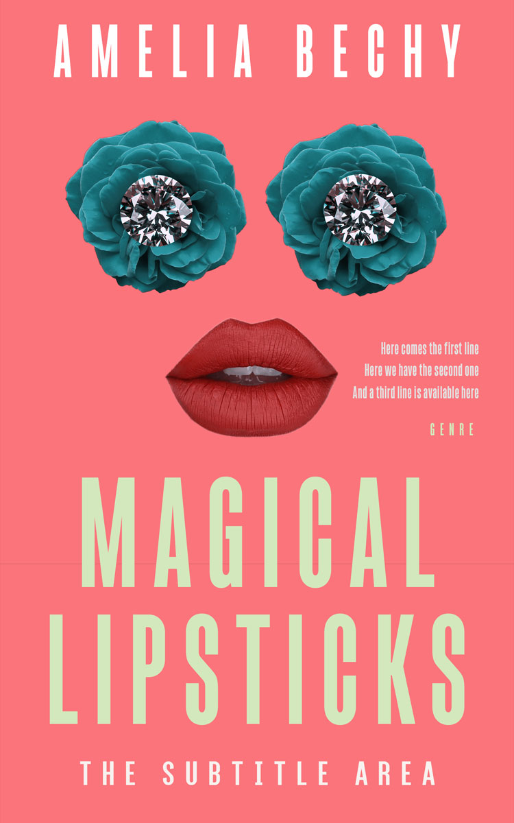 2D view of Premade Chick Lit Book Cover - Froly