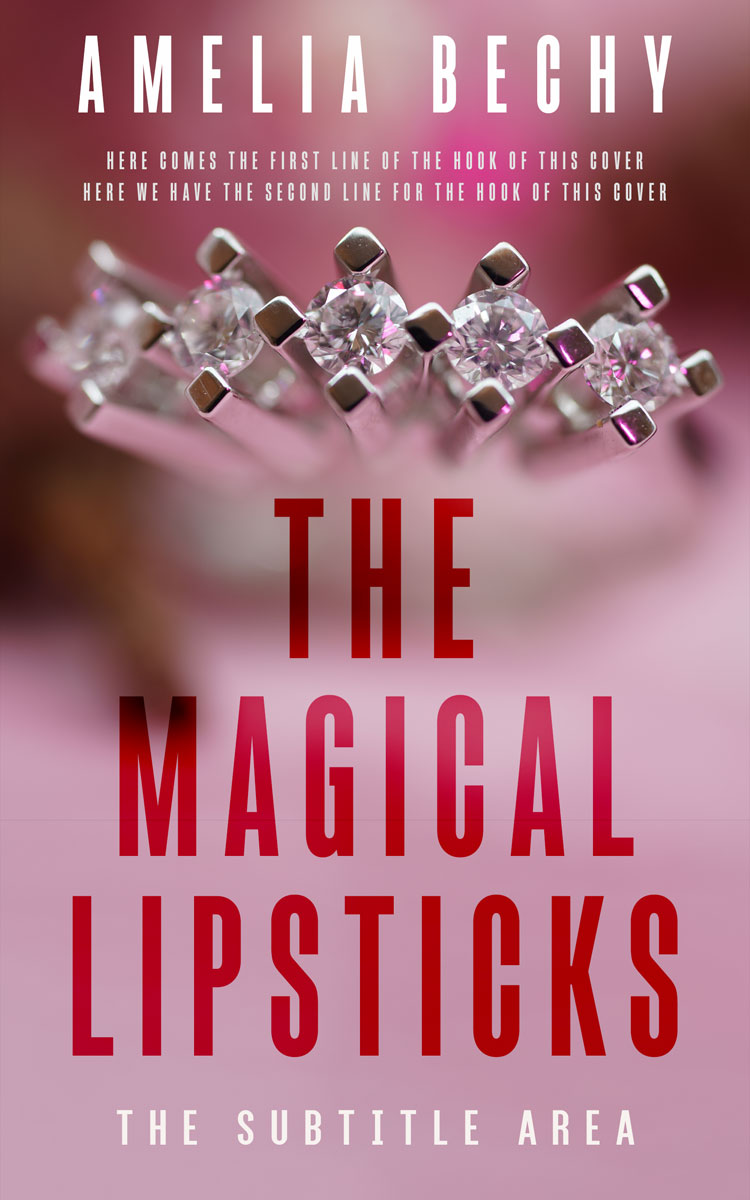 2D view of Premade Royal Romance Book Cover - Bouquet