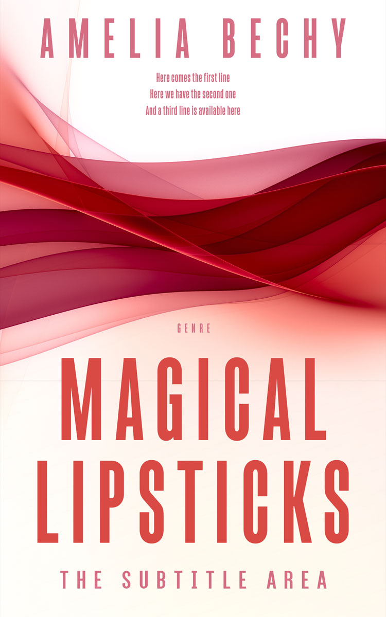 2D view of Premade Science Fiction Book Cover - Linen