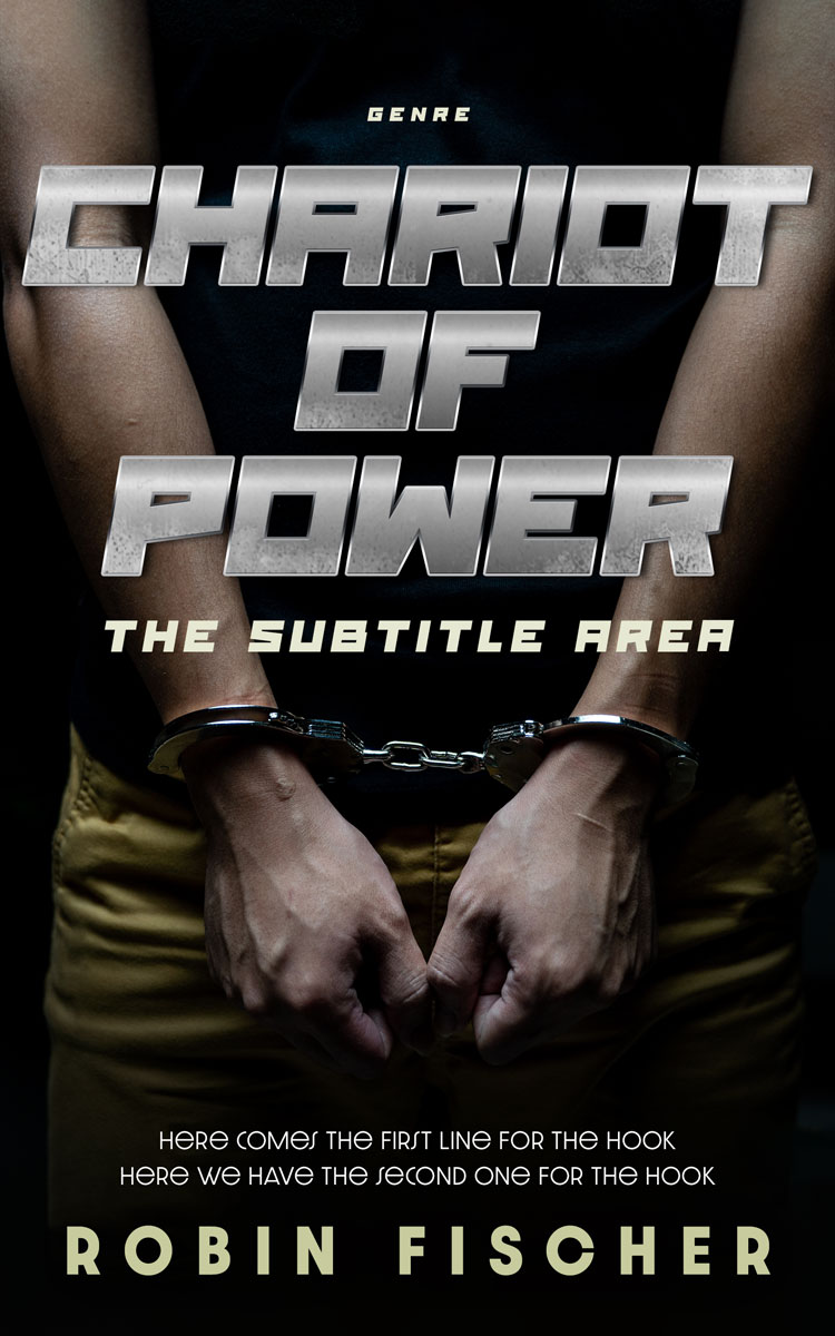 2D view of Premade Mystery & Thriller & Suspense Book Cover - Cloudy