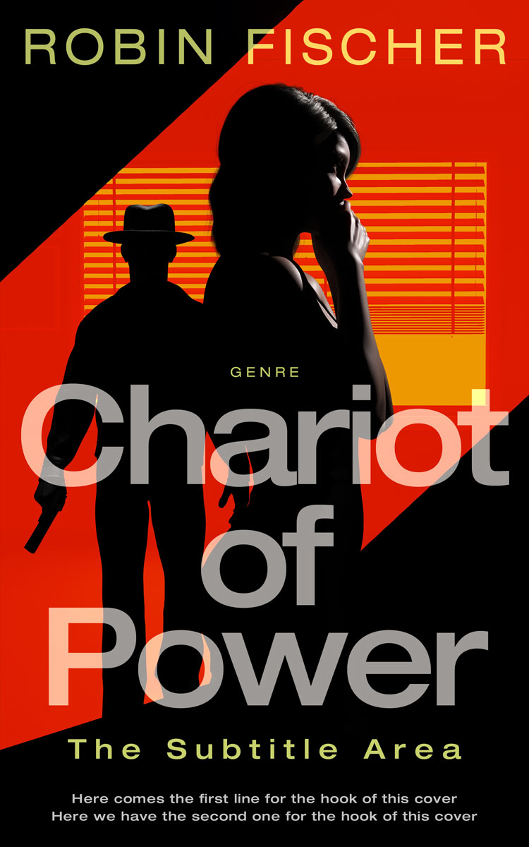 2D view of Premade Mystery & Thriller & Suspense Book Cover - Grenadier