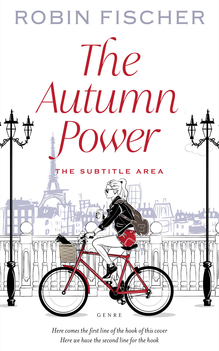 2D view of Premade Abstract Book Cover - Mischka