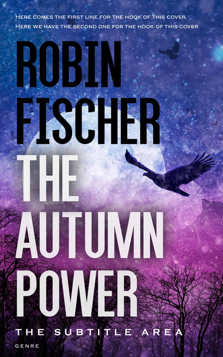 2D view of Premade Fantasy Book Cover - Victoria