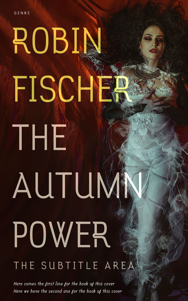 2D view of Premade Horror Book Cover - Eclipse