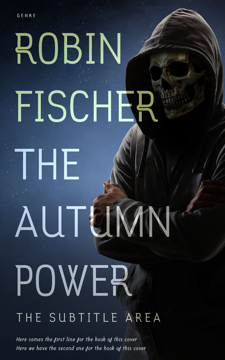 2D view of Premade Horror Book Cover - Bunker