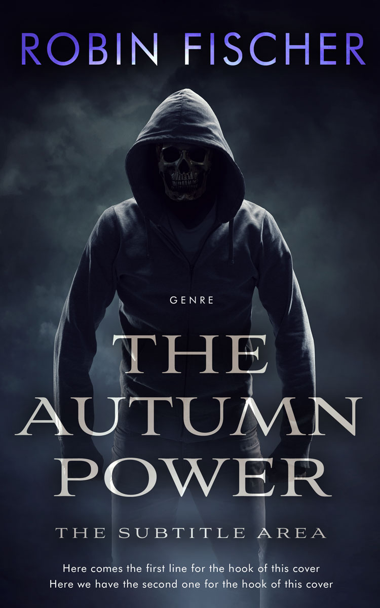 2D view of Premade Horror Book Cover - Mirage