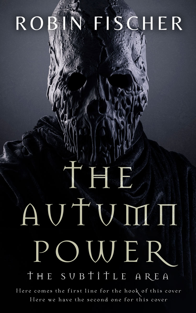 2D view of Premade Horror Book Cover - Woodsmoke