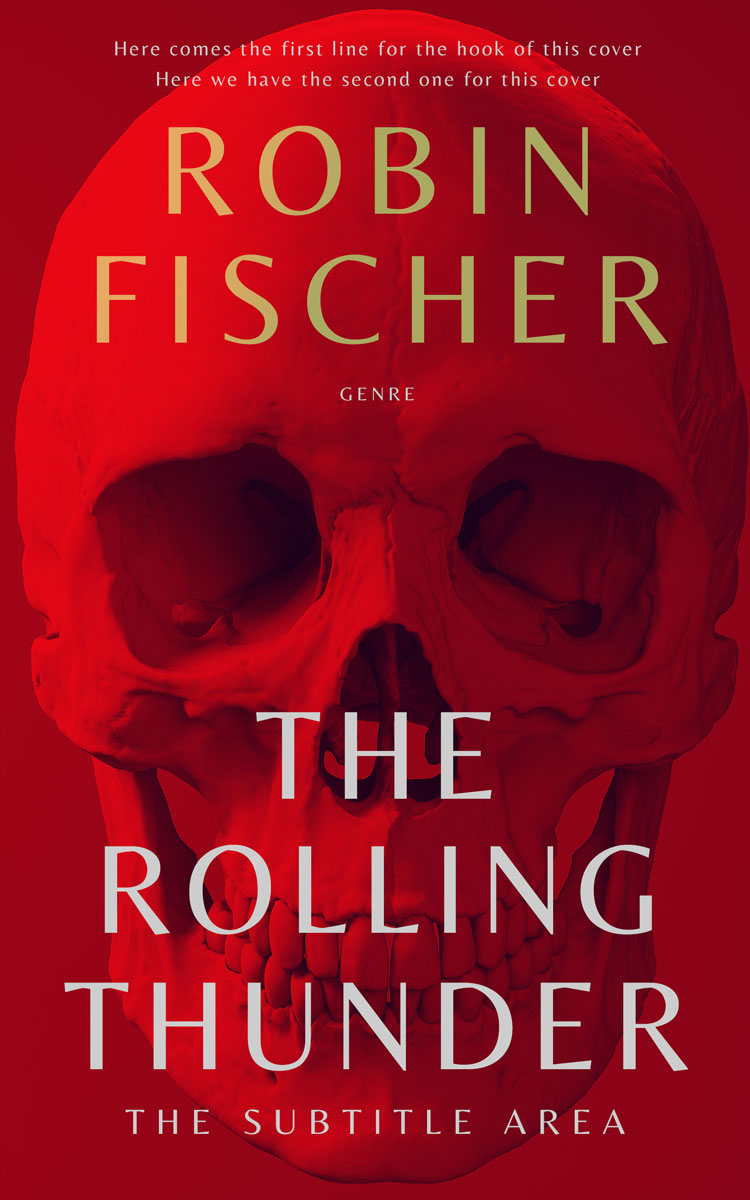 2D view of Premade Horror Book Cover - Pohutukawa