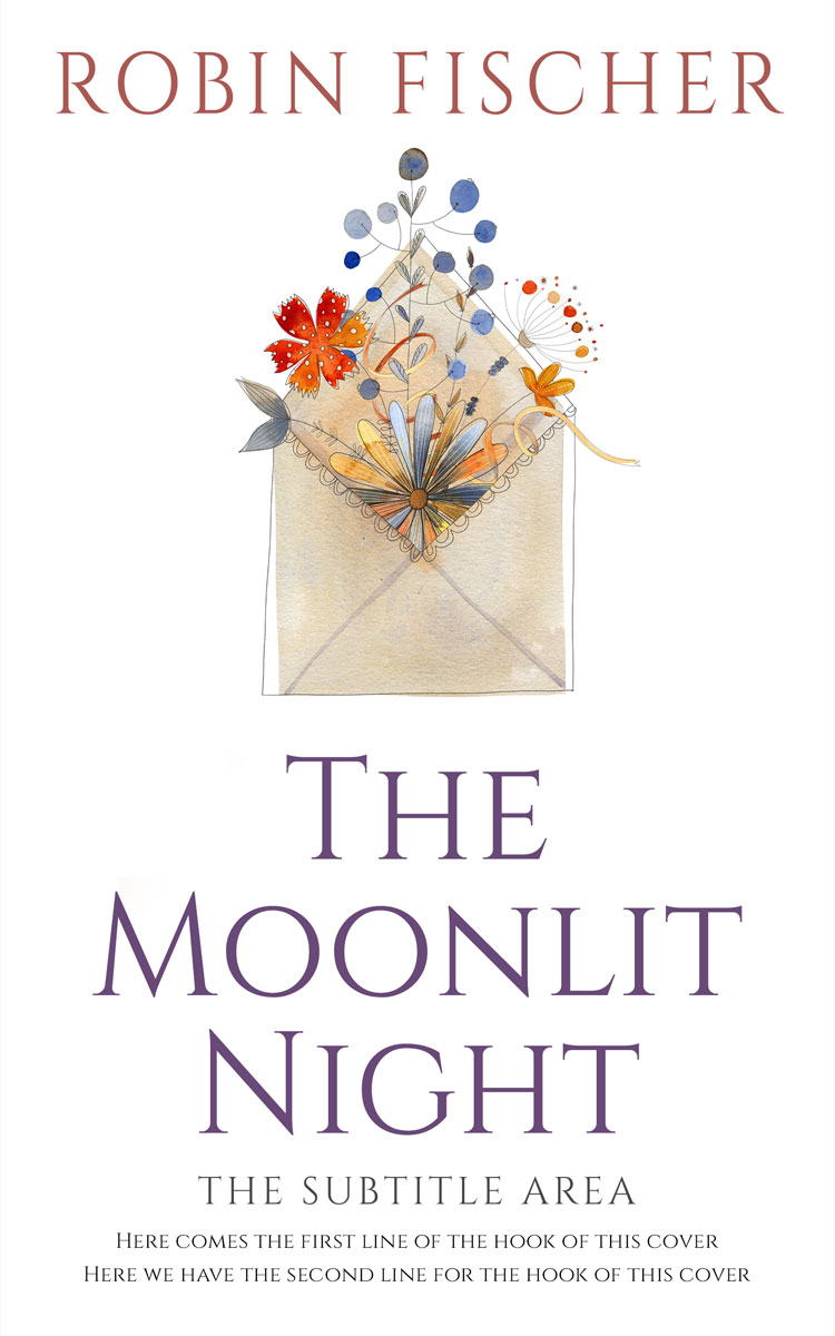 2D view of Premade Romance Book Cover - Wafer