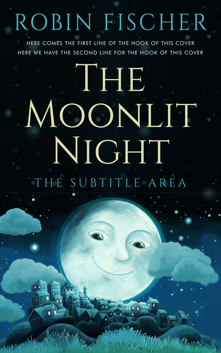 2D view of Premade Children's Book Cover - Edgewater