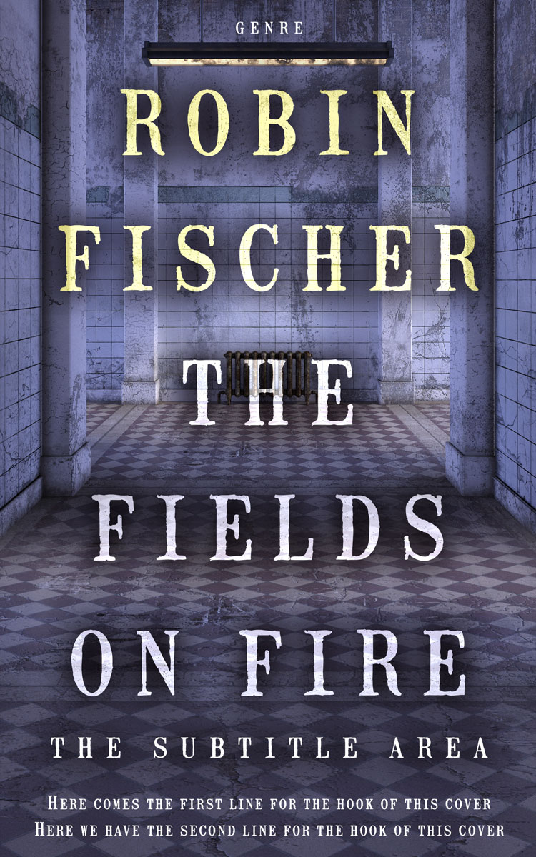 2D view of Premade Horror Book Cover - Mulled Wine