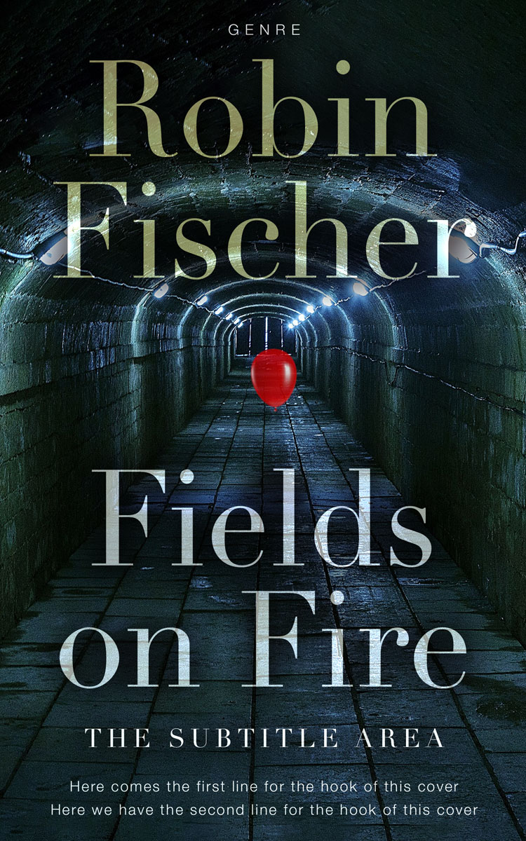 2D view of Premade Mystery & Thriller & Suspense Book Cover - Bunker