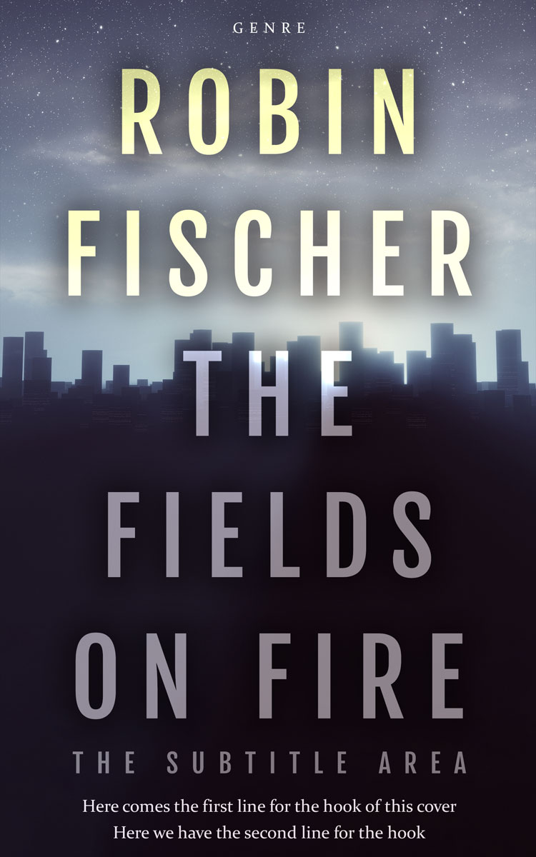 2D view of Premade Paranormal & Urban Book Cover - Bastille