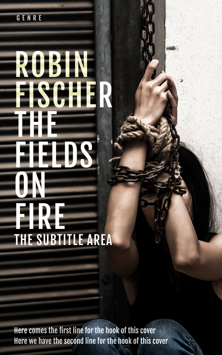 2D view of Premade Mystery & Thriller & Suspense Book Cover - Wafer