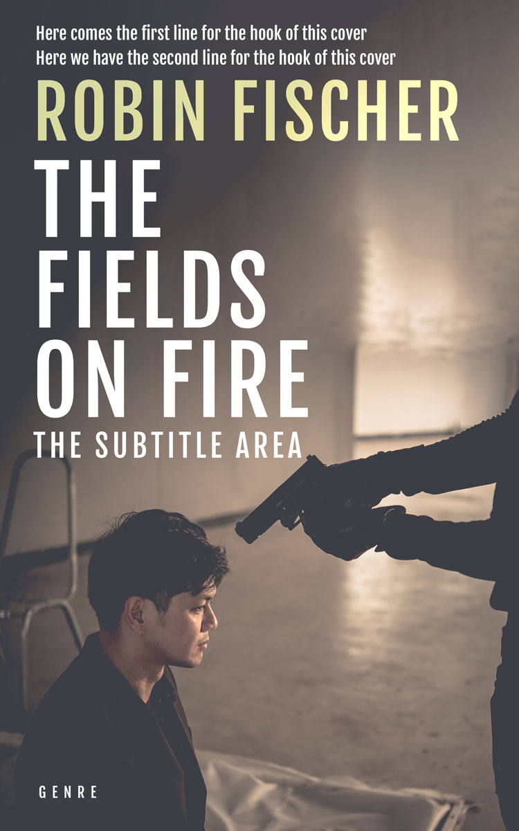 2D view of Premade Mystery & Thriller & Suspense Book Cover - Don Juan