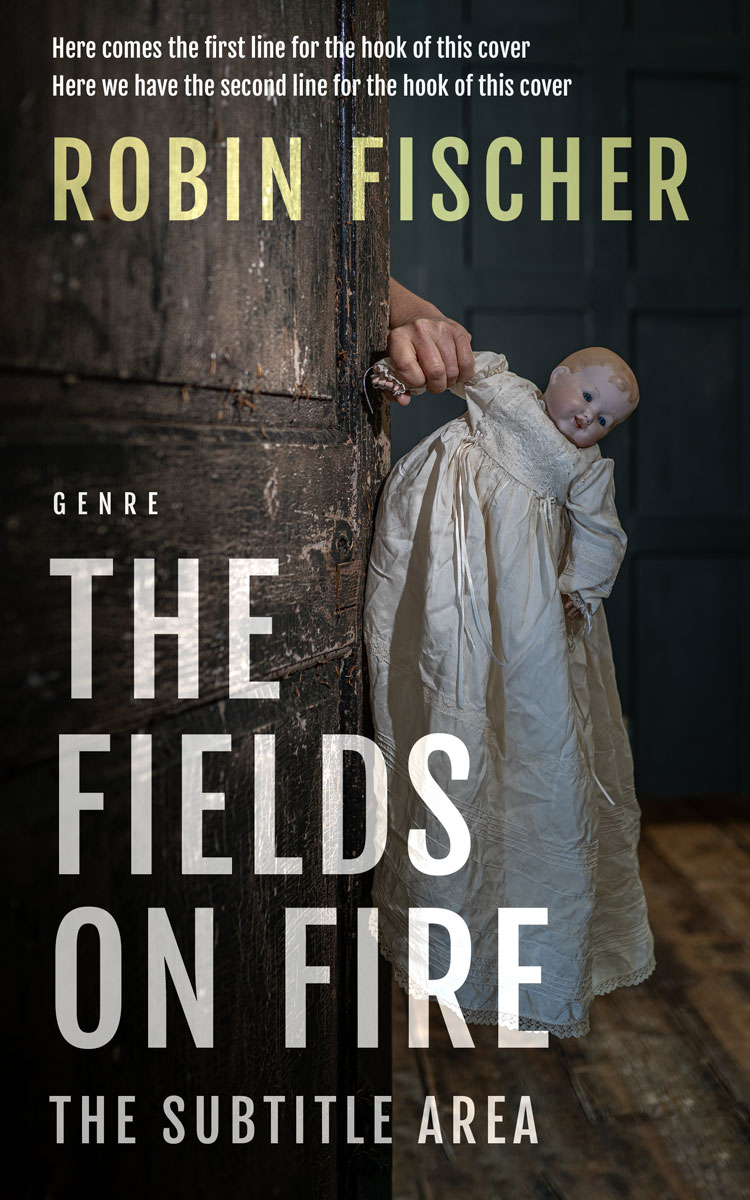 2D view of Premade Horror Book Cover - Tuatara