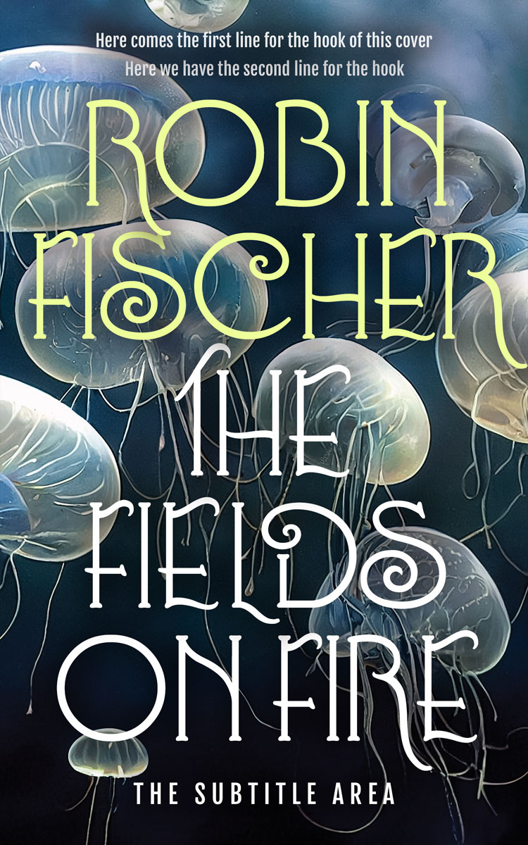 2D view of Premade Fantasy Book Cover - Mirage