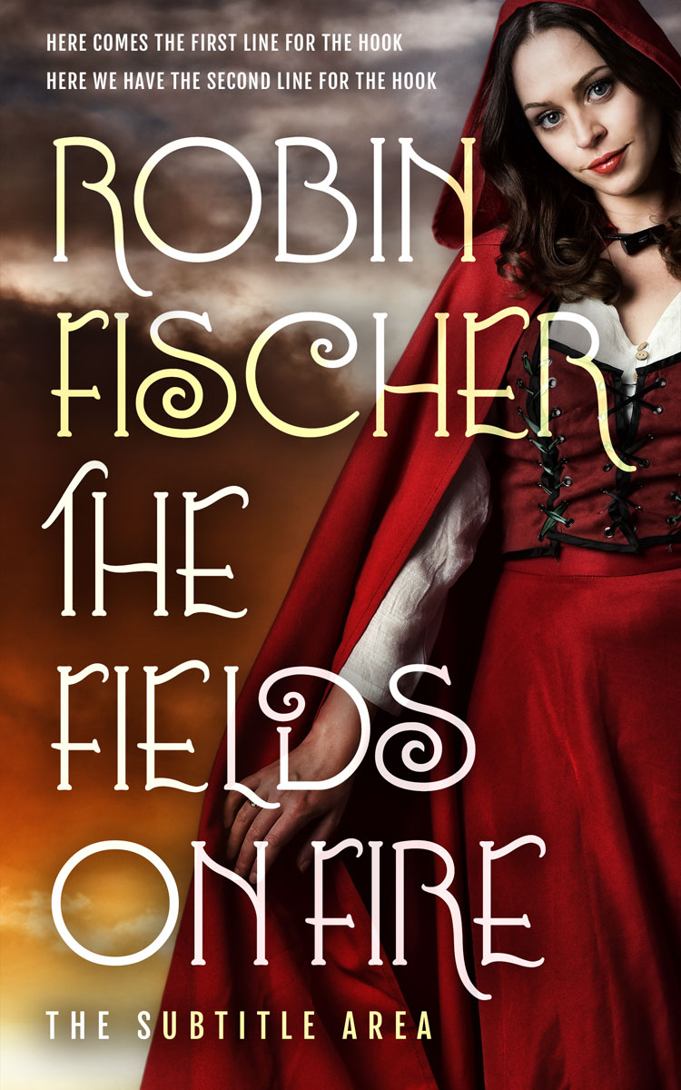 2D view of Premade Fantasy Book Cover - Cedar