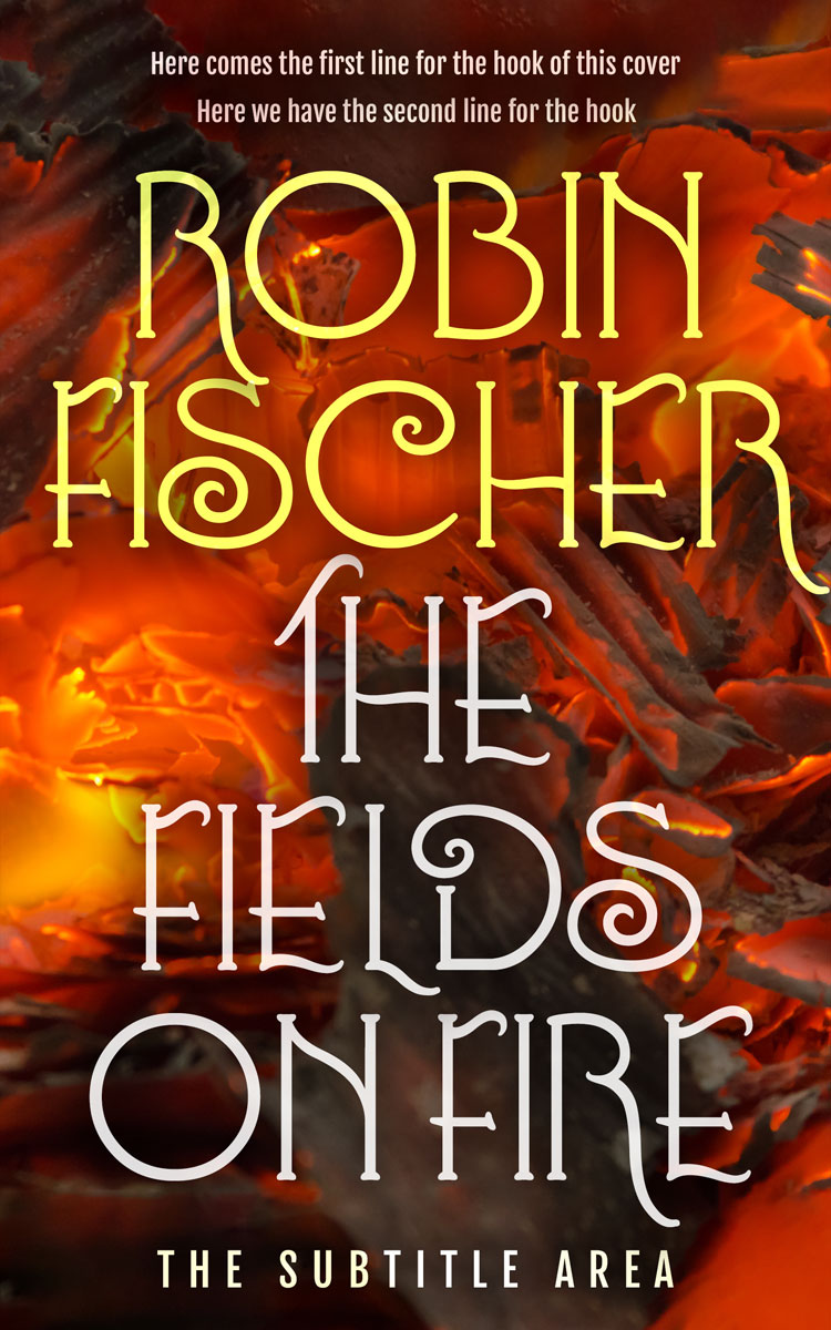 2D view of Premade Fantasy Book Cover - Paco