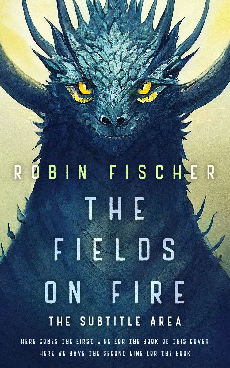 2D view of Premade Fantasy Book Cover - Tana