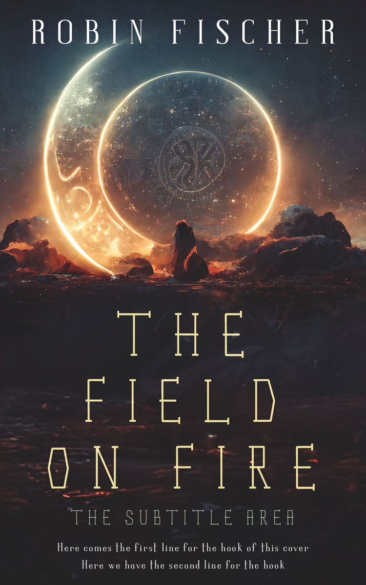 2D view of Premade Fantasy Book Cover - Baltic Sea