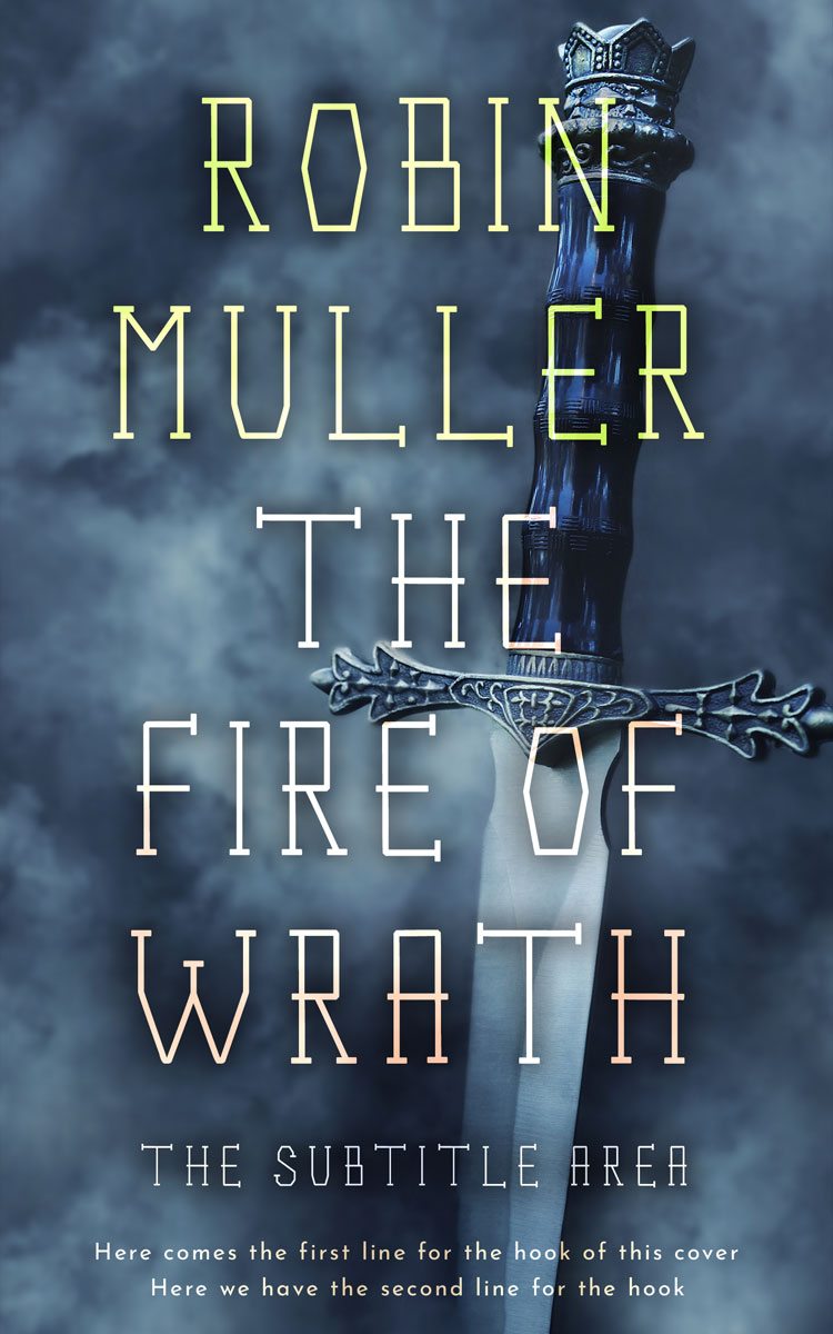 2D view of Premade Fantasy Book Cover - Fiord