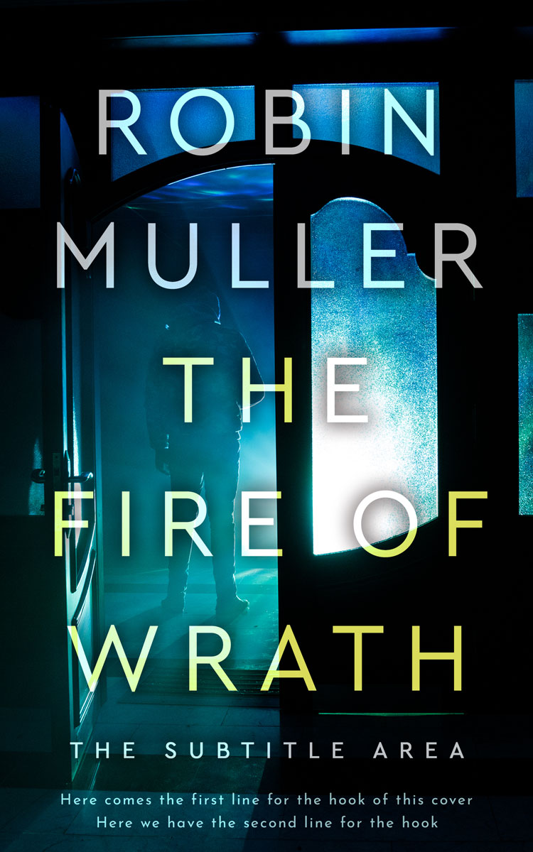 2D view of Premade Mystery & Thriller & Suspense Book Cover - Black Pearl