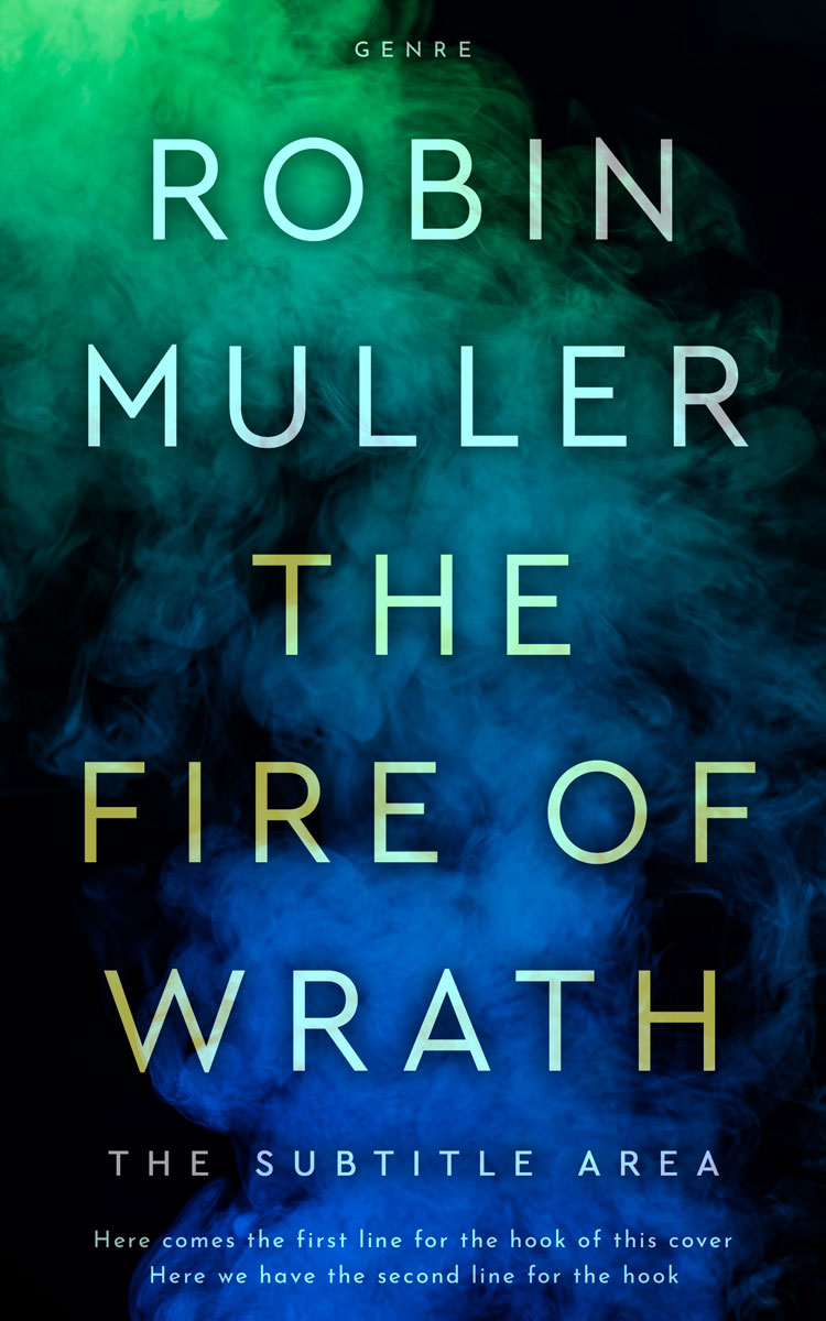 2D view of Premade Mystery & Thriller & Suspense Book Cover - Tiber