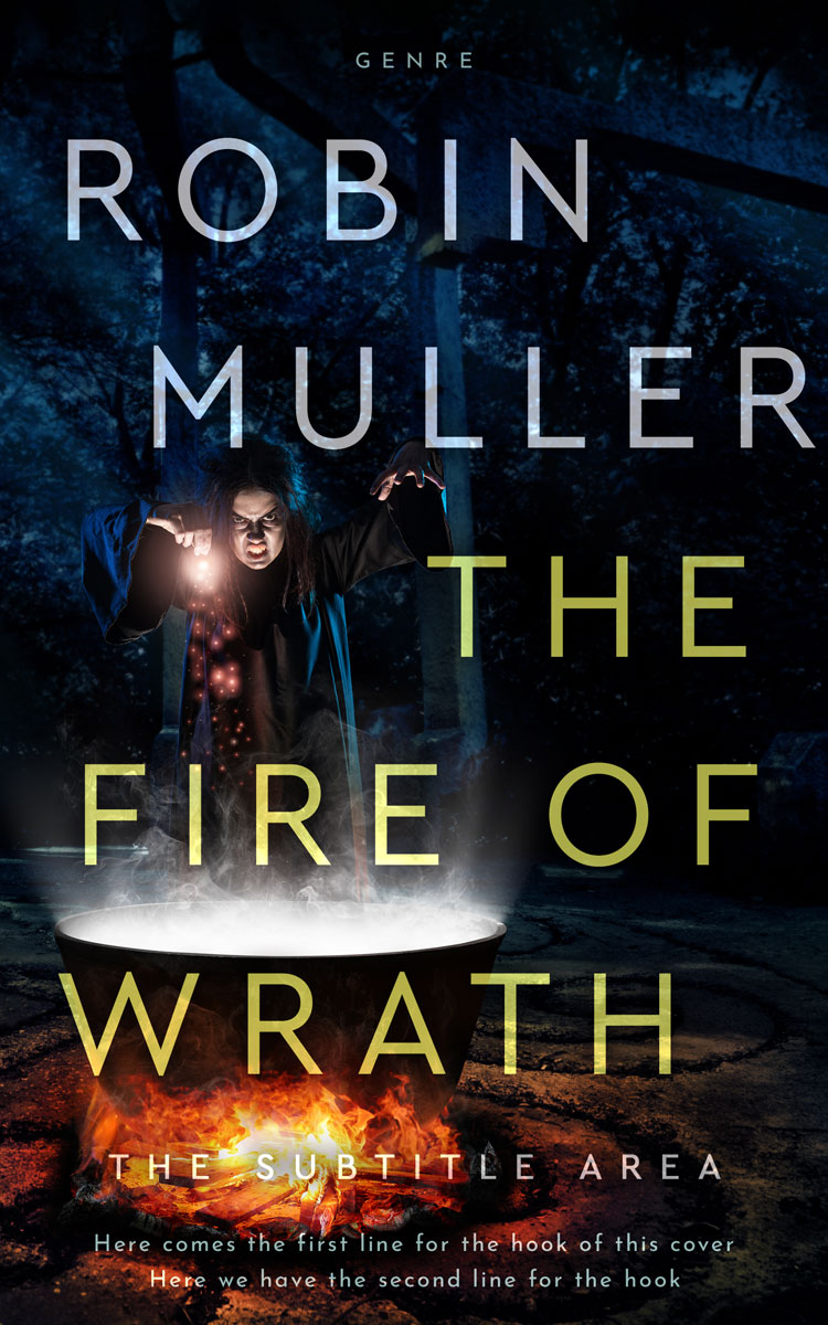 2D view of Premade Paranormal & Urban Book Cover - Mongoose