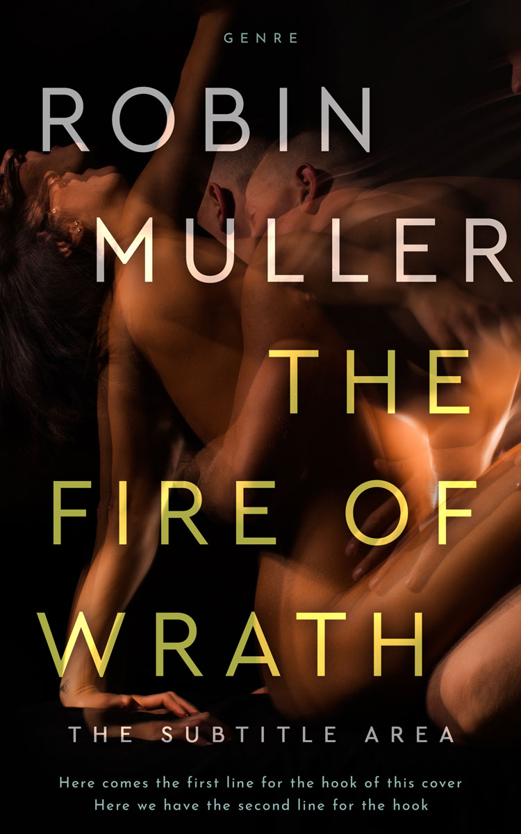 2D view of Premade Erotica Book Cover - Muddy Waters