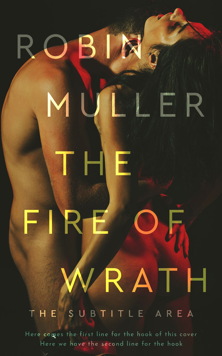 2D view of Premade Erotica Book Cover - Zeus