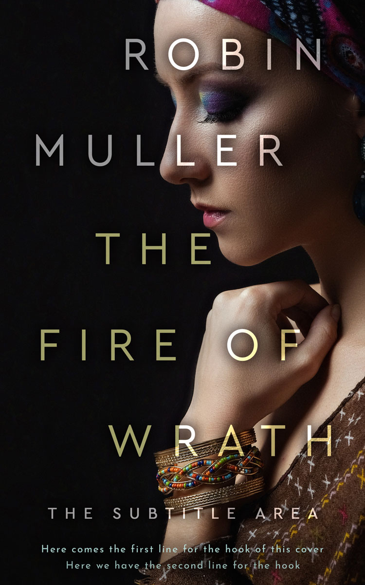 2D view of Premade Romance Book Cover - Zeus