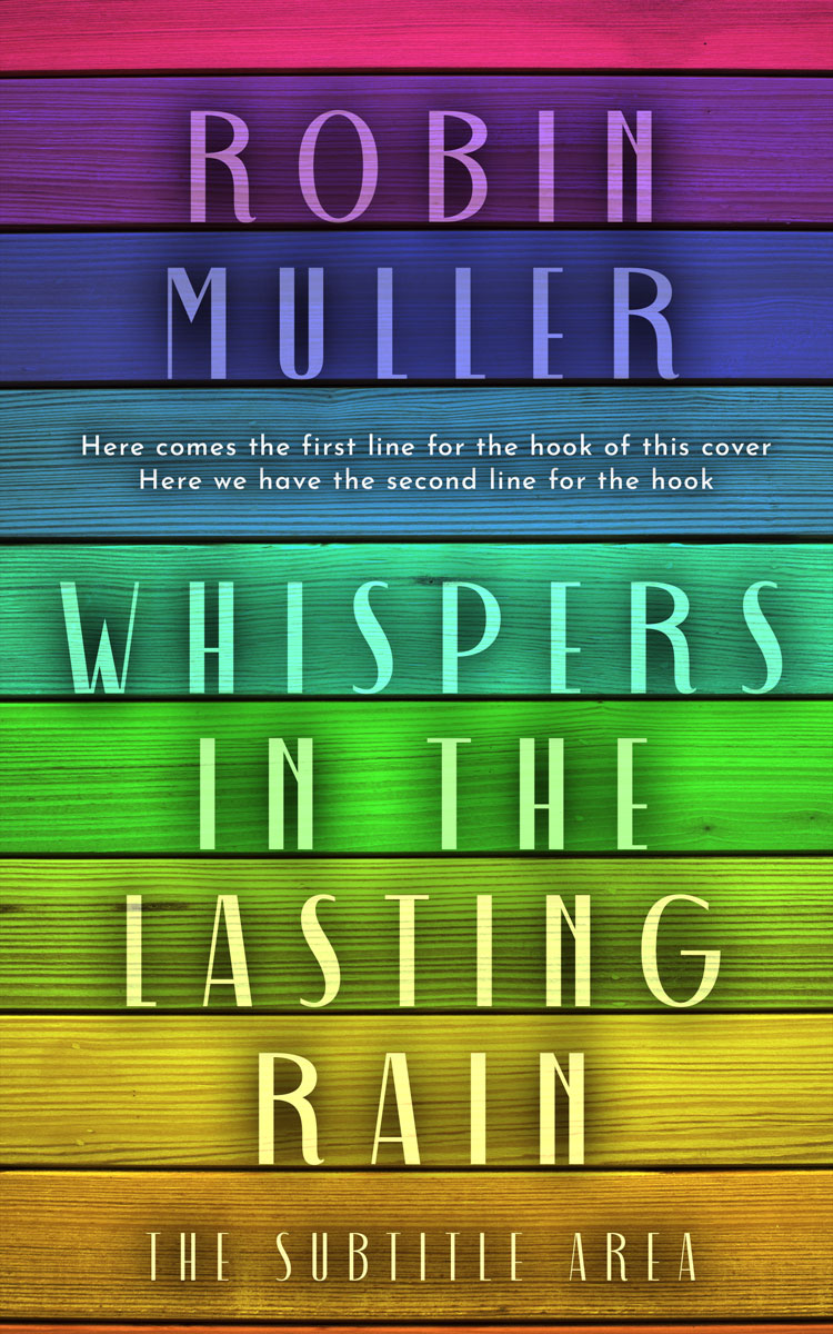 2D view of Premade Literary Fiction Book Cover - Tundora