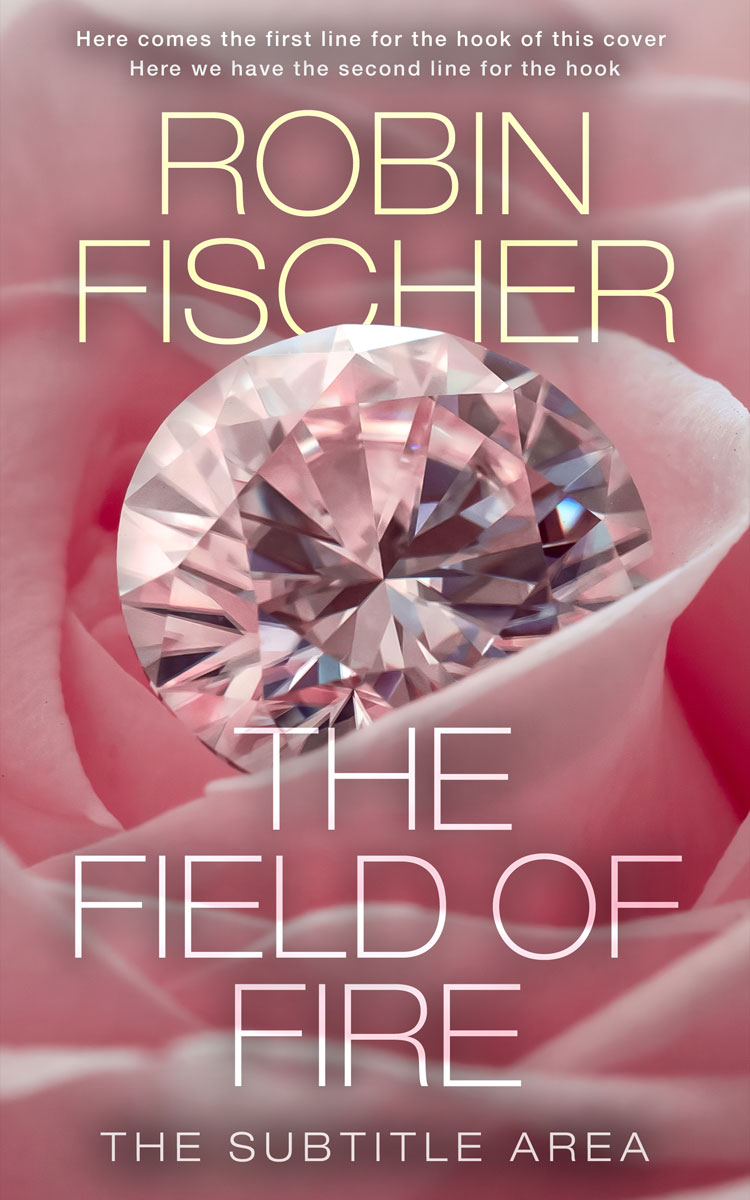 2D view of Premade Romance Book Cover - Coral Tree