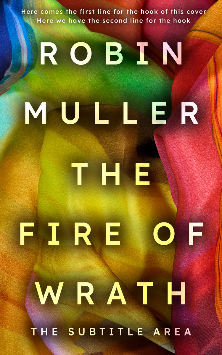 2D view of Premade Nature Book Cover - Russet