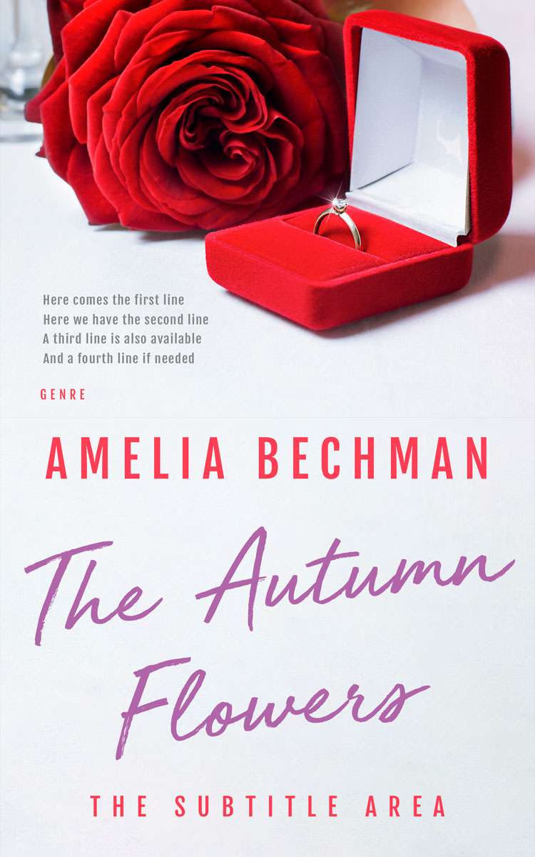 2D view of Premade Romance Book Cover - Athens Gray