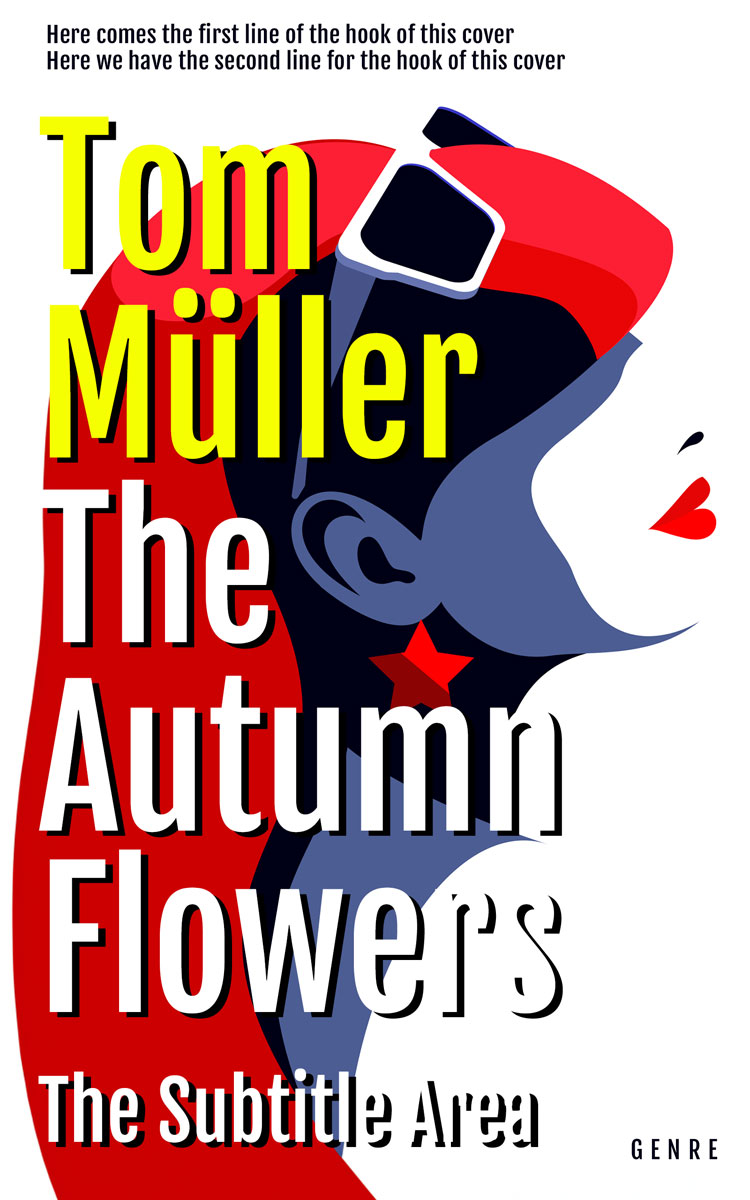 2D view of Premade Literary Fiction Book Cover - Mirage