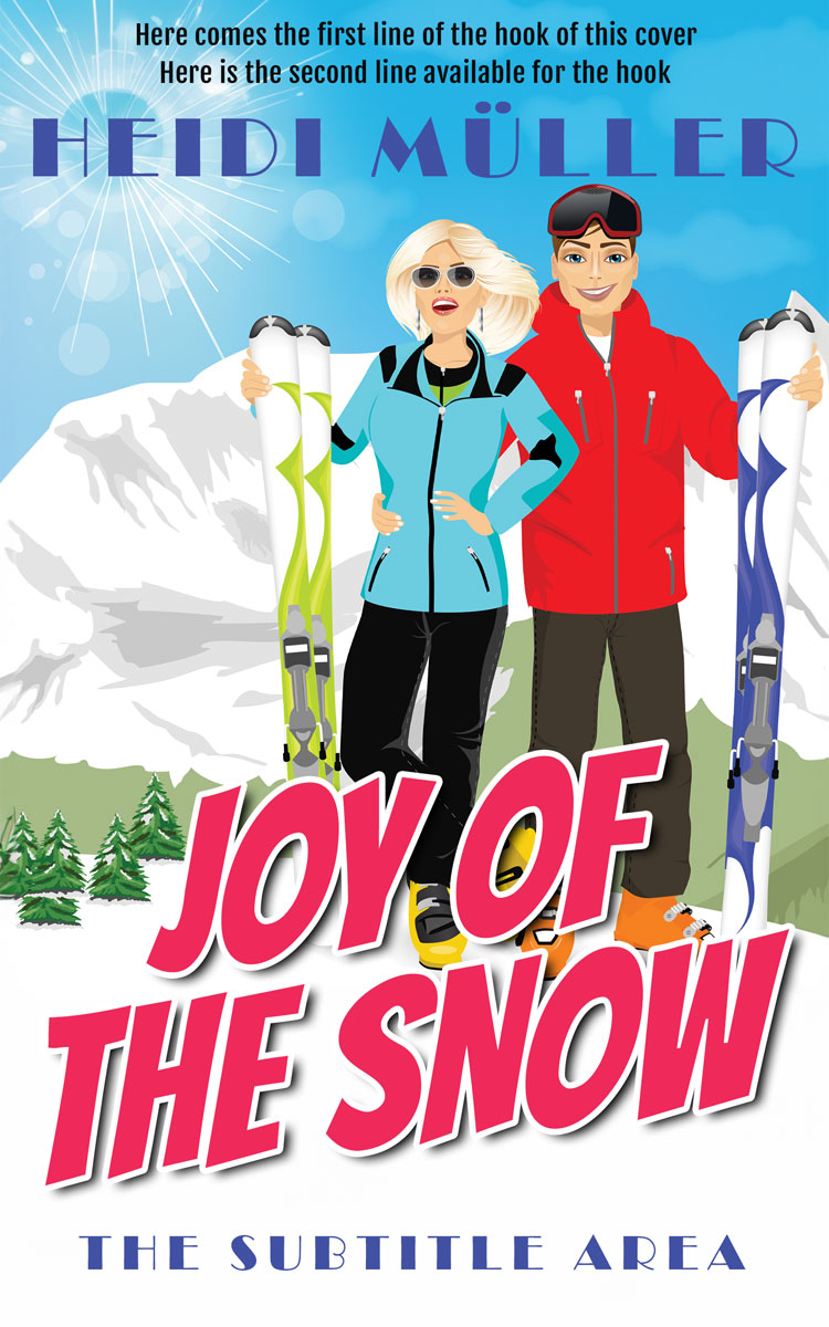 2D view of Premade Romance Book Cover - Calypso