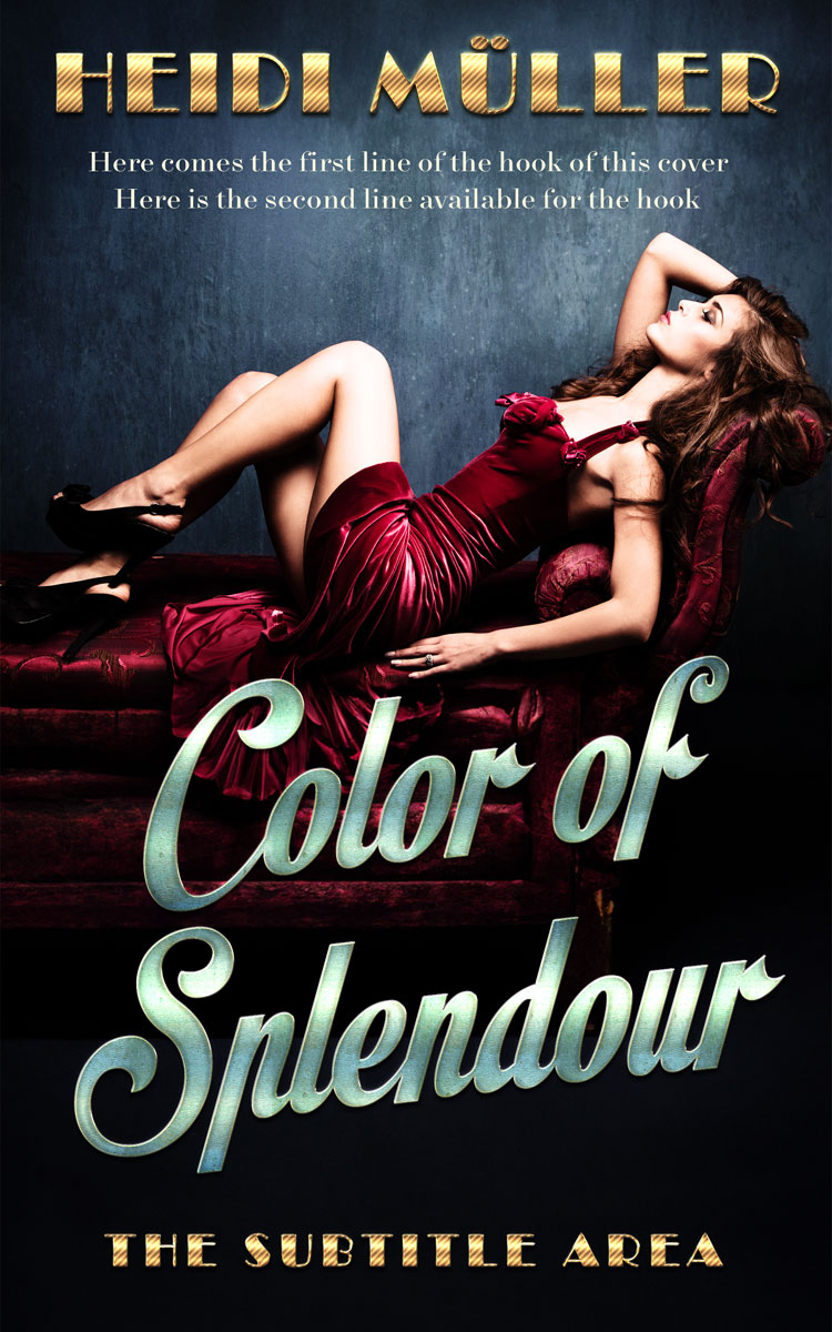 2D view of Premade Erotica Book Cover - Woodsmoke