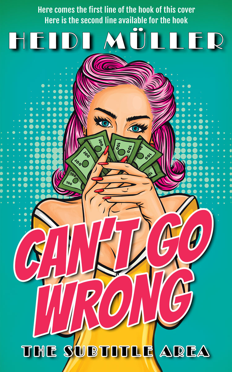 2D view of Premade Business Book Cover - Niagara