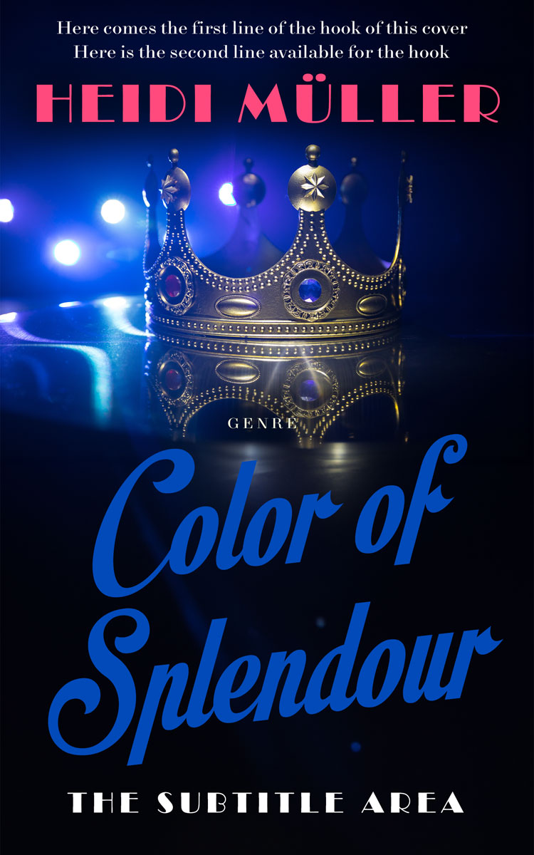 2D view of Premade Royal Romance Book Cover - Haiti