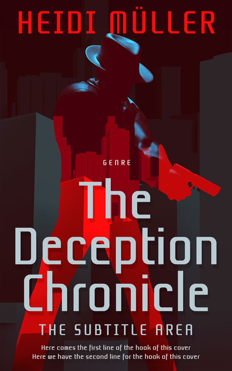 2D view of Premade Mystery & Thriller & Suspense Book Cover - Tamarind