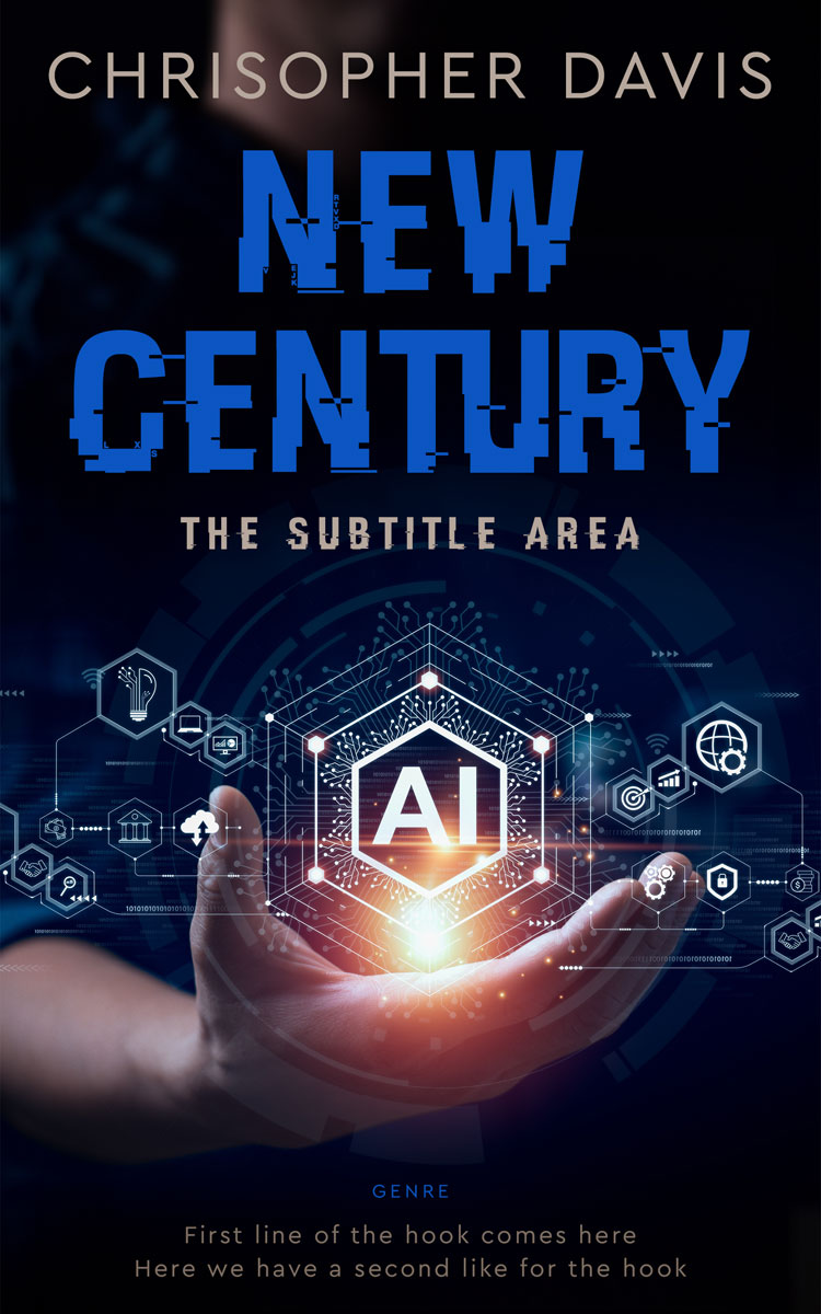 2D view of Premade Science Fiction Book Cover - Vulcan