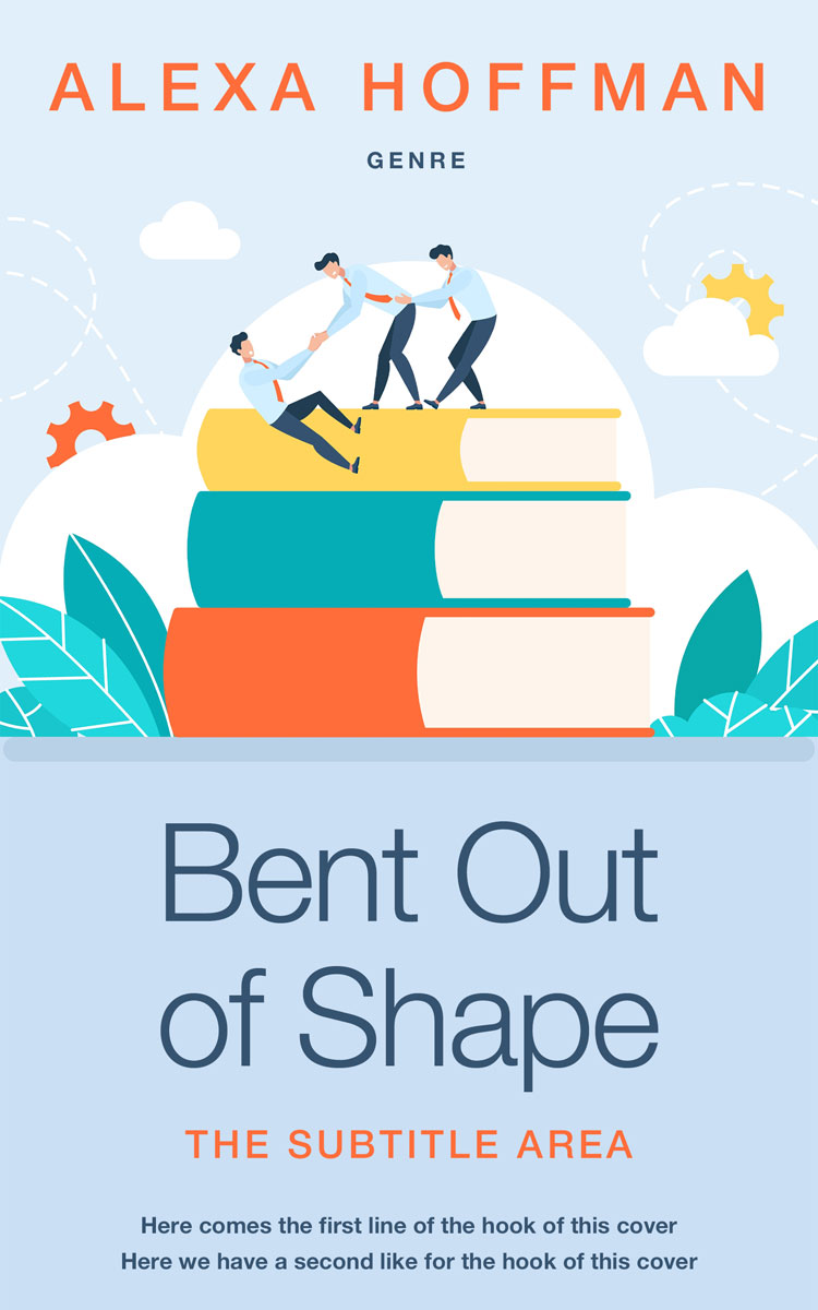 2D view of Premade Education Book Cover - Link Water