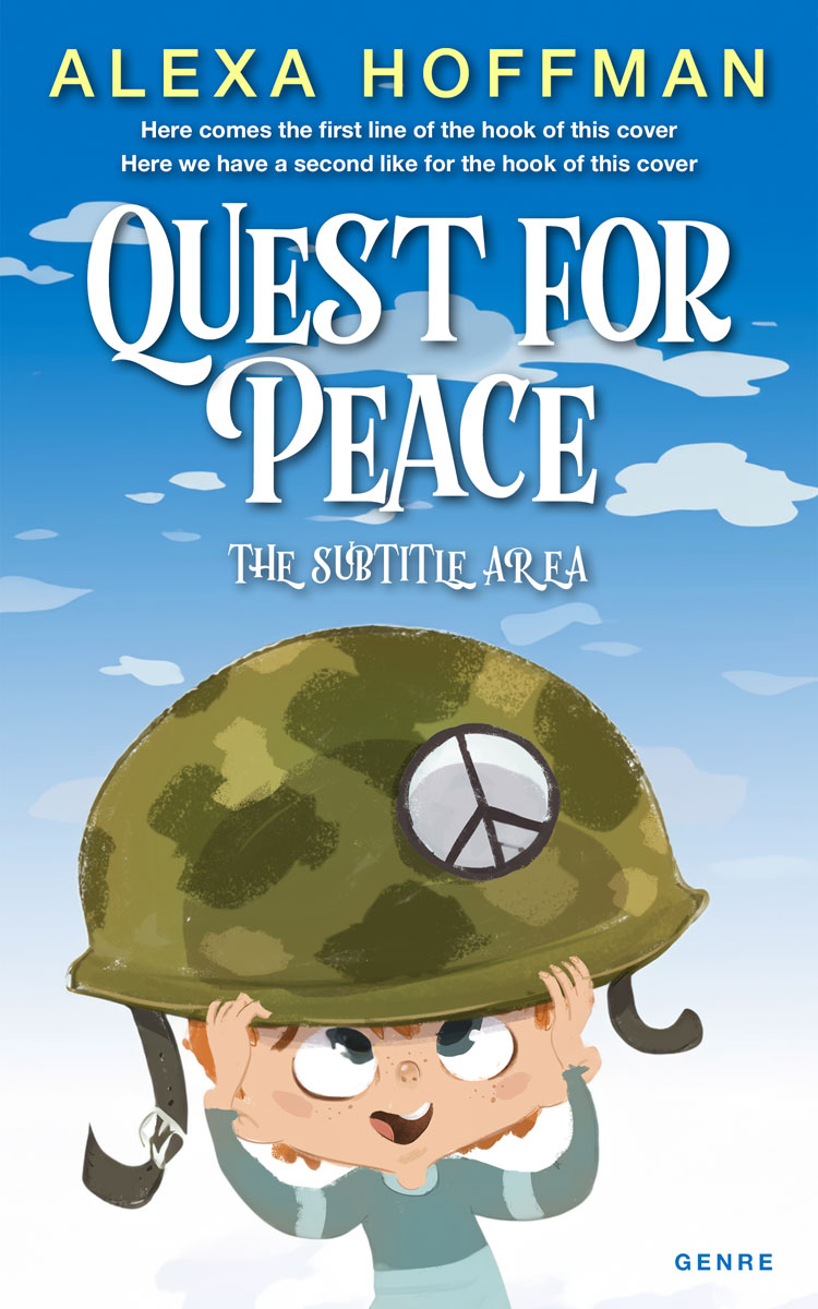 2D view of Premade Children's Book Cover - Mariner