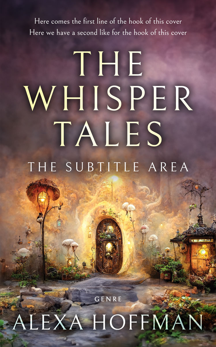 2D view of Premade Fantasy Book Cover - Ferra