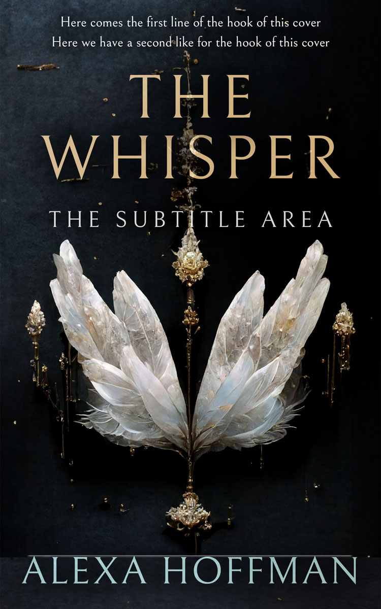 2D view of Premade Fantasy Book Cover - Nomad